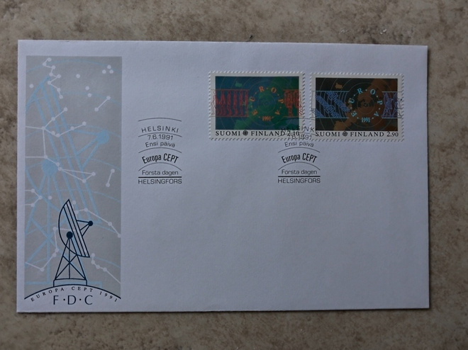 Europa cept 1991 - ensipäiväkuori