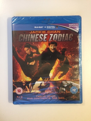 Chinese Zodiac (Blu-ray) Jackie Chan, Oliver Platt 2012 UUSI