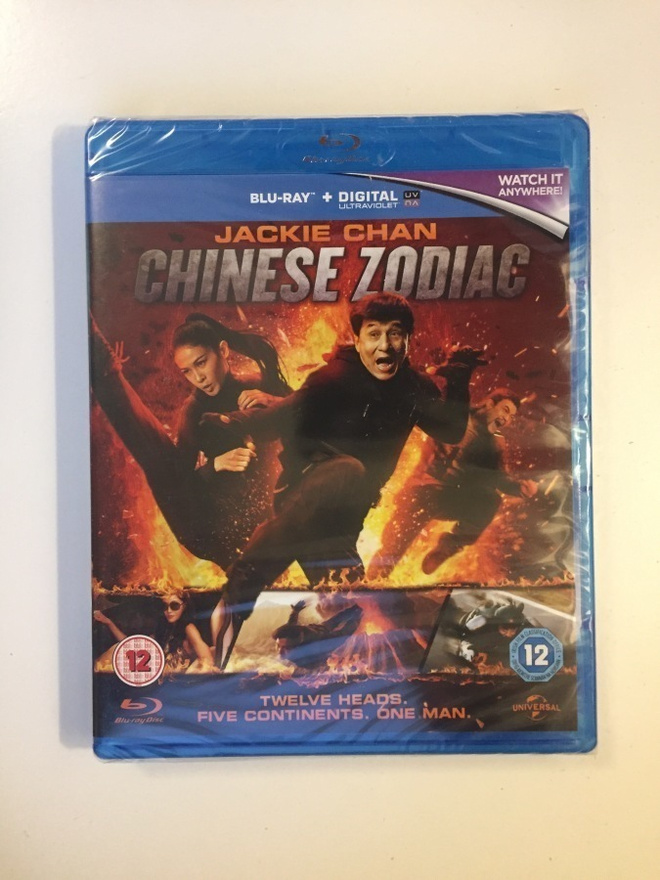 Chinese Zodiac (Blu-ray) Jackie Chan, Oliver Platt 2012 UUSI