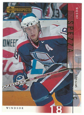 00-01 Upper Deck Prospects CHL #11 Jason Spezza Pre-RC