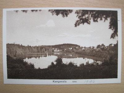 VANHA Postikortti Kangasala 1920-luku