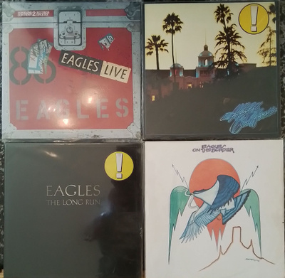 4 x Eagles LP levyt