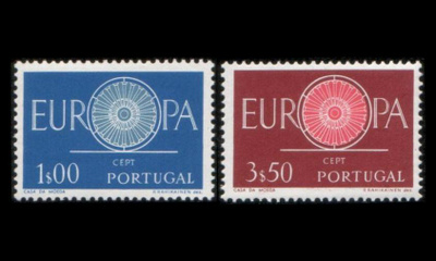 Portugali 898-9 ** Europa (1960)