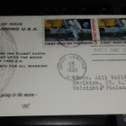 First Man On The Moon FDC Suomeen 1969 - pikkukuva 1