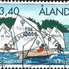 Åland 1995 Optimistijollien MM EP alareuna LOISTO LaPe 104 - pikkukuva 1