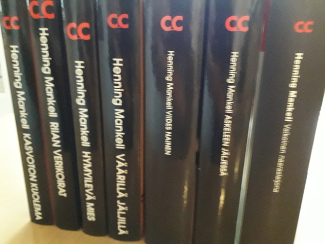 Mankell-kirjapaketti (Crime Club), 7 kpl