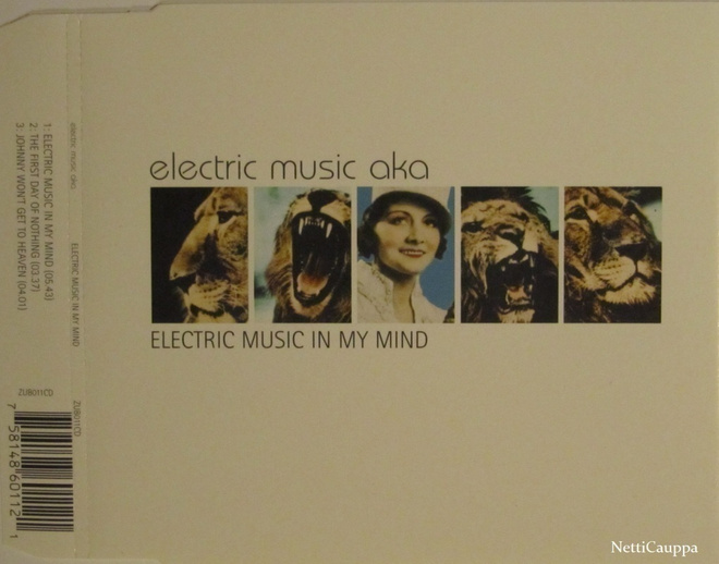 Electric Music Aka • Electric Music In My Mind CD-Single