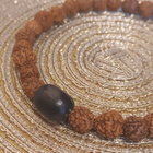 Mantranauha affirmaatio meditaatio UUSI 30helmeä Rudraksha - pikkukuva 2