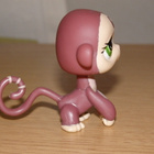 LITTLEST PET SHOP pisarasilmä raitahäntä APINA #590 - pikkukuva 4