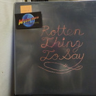 BURNING LOVE - ROTTEN THING TO SAY US 2012  UUSI LP - pikkukuva 1