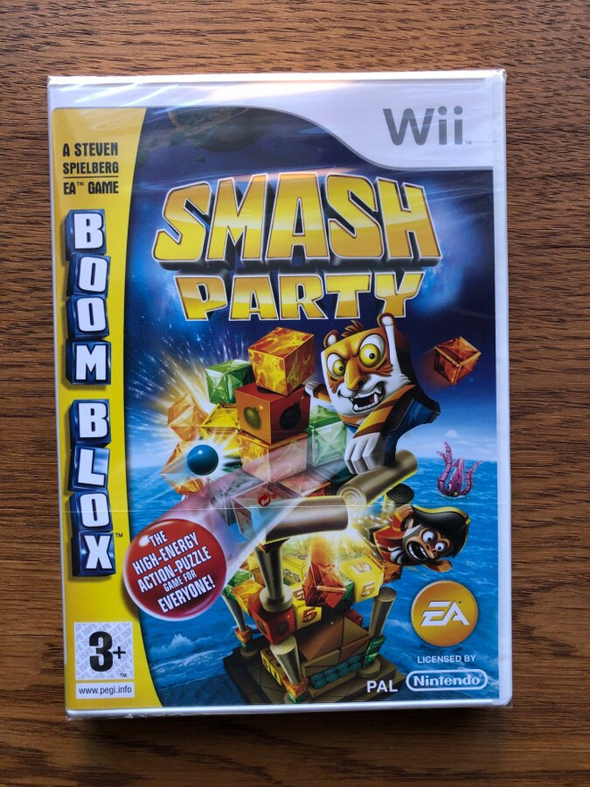 Wii Boom Blox Smash Party (uusi, avaamaton)
