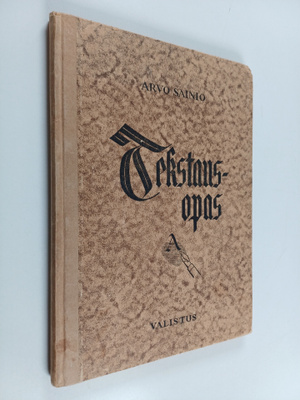 Arvo Sainio : Tekstausopas