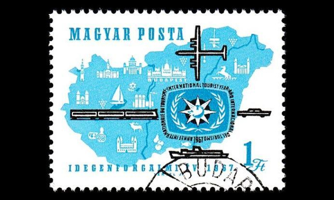 Unkari 2321 o Kansainvälinen turismivuosi (1967)