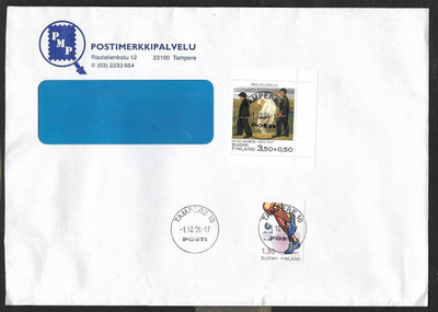Postilähetys - Pro f./ MM 1983 (LAPE 1487+928) Tre 1.10.99