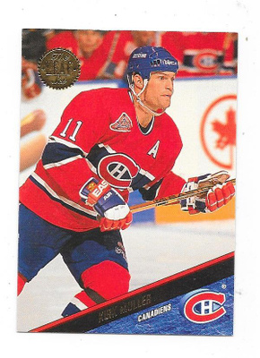1993-94 LEAF #182 Kirk Muller , Montreal Canadiens