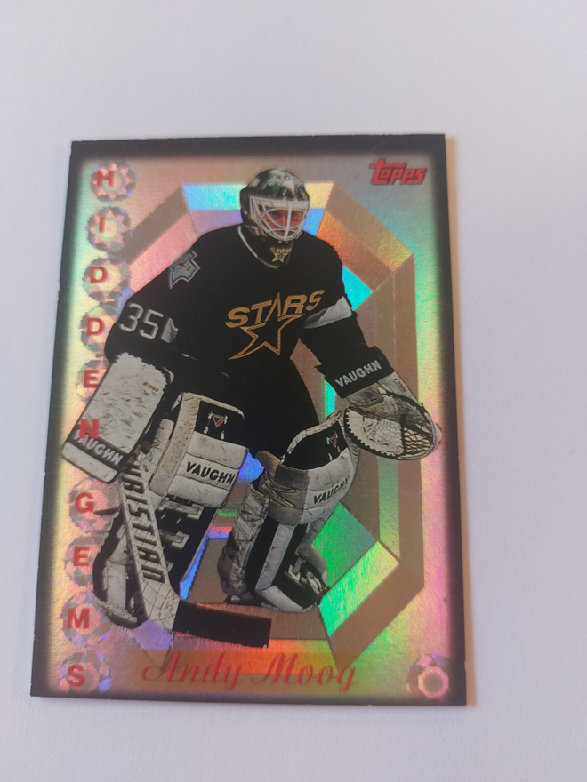 1995-96 Topps Hidden Gems #14HG Andy Moog