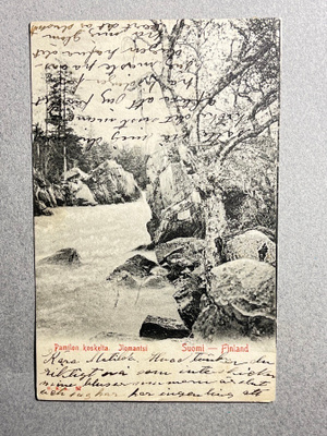 Ilomantsi Pamilon koski 1904