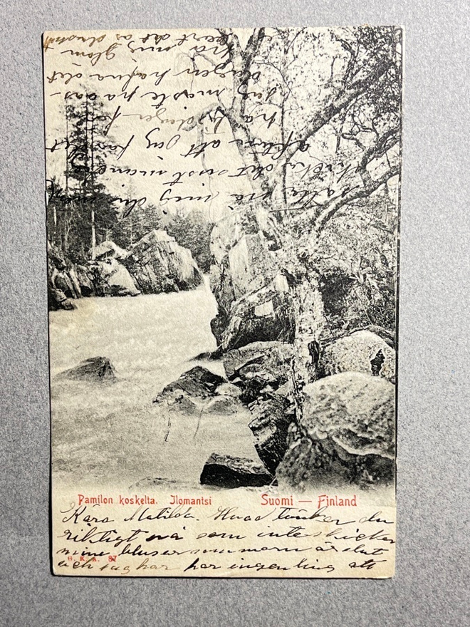 Ilomantsi Pamilon koski 1904