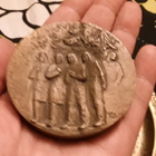 Suomi 70-vuotta pöytämitali Toivo Jaatinen - Tillander - pikkukuva 1