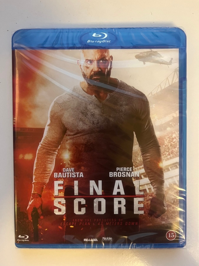 Final Score (Blu-ray) Dave Bautista, Pierce Brosnan (UUSI)