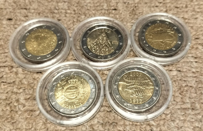 2 Euro 5 kpl