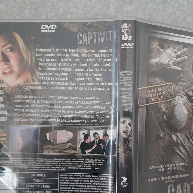 Captivity dvd