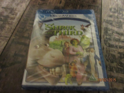 Shrek Kolmas (Shrek the Third) Blu-ray *uusi*