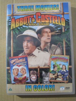 ABBOTT & COSTELLO ( 3 Elokuvaa )