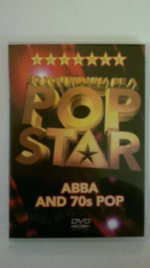 KARAOKE So You Wanna Be A Pop Star ABBA