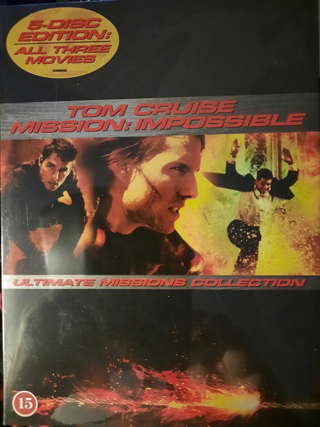 TOM CRUISE MISSION IMPOSSIBLE ULTIMATE MISSIONS COLLECTION