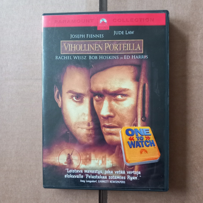 Vihollinen porteilla Suomi dvd