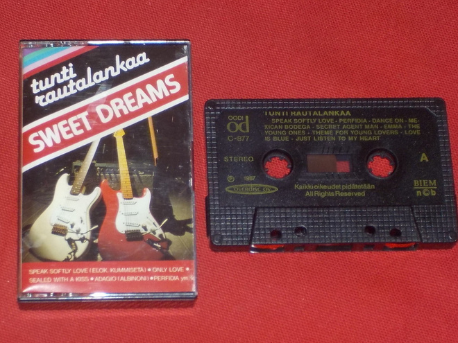 C-kasetti - TUNTI RAUTALANKAA - Sweet Dreams - 1987 EX+