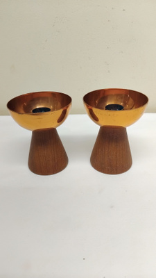 TEAK -KYNTTILÄNJALAT, 2 KPL