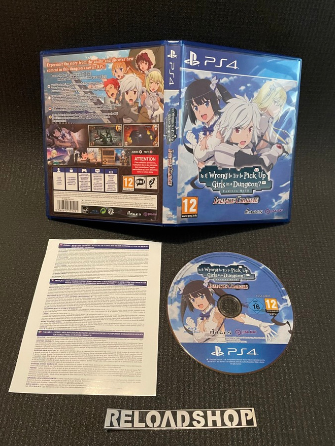 Is It Wrong To Try To Pick Up Girls In A Dungeon? PS4
