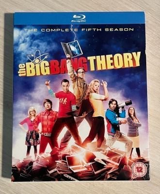 Rillit huurussa (The Big Bang Theory): Kausi 5 (Blu-ray)