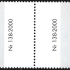 Åland 2000 Lintuja 1,80 mk välilöpari numero ** LaPe 168 - pikkukuva 2