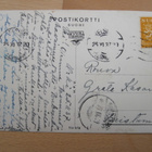 VANHA Postikortti Helsinki Stockmann Rautatie Asema ym 1937 - pikkukuva 2
