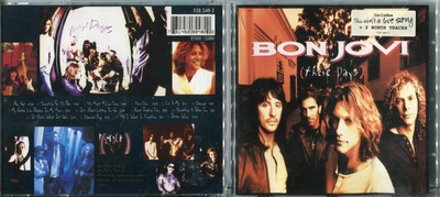 BON JOVI . CD-LEVY . THESE DAYS