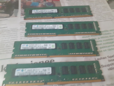 pöytäkoneen ram muisteja 2gb ddr3 Server 4 kpl kerrallaan