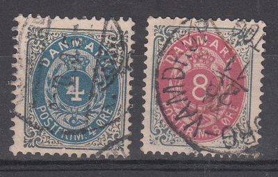 TANSKA 1875 Numerot
