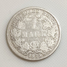 Saksa 1 Mark 1875A, Wilhelm I, hopeakolikko - pikkukuva 1