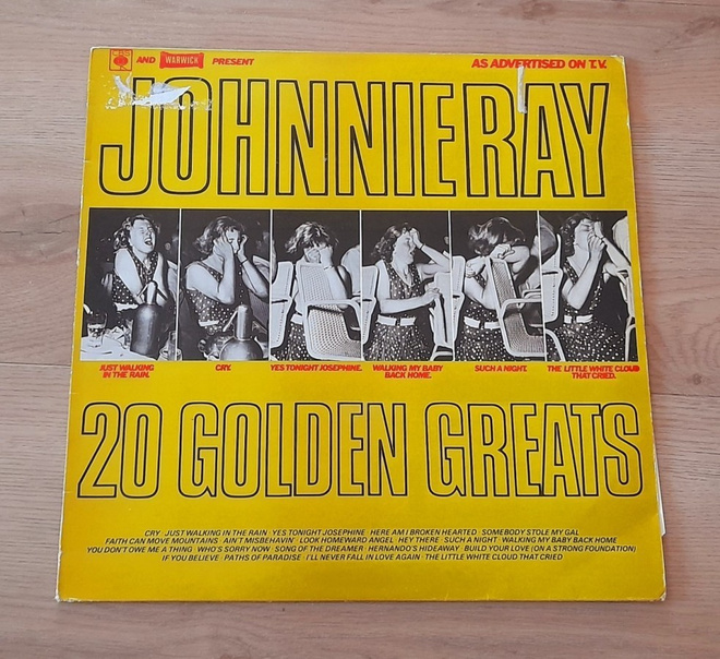 JOHNNIE RAY 20 Golden greats PR 5065 1979 Englanti