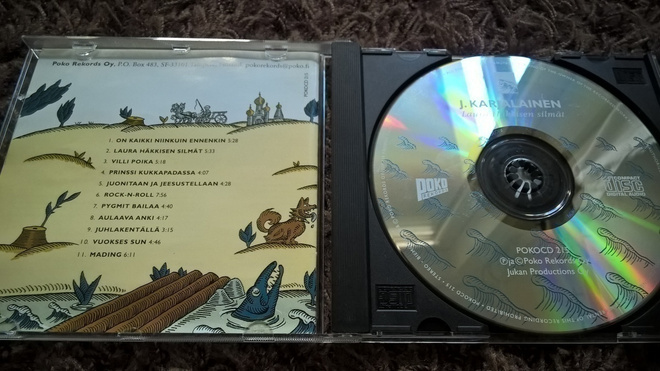 J.Karjalainen: Laura Häkkisen silmät CD