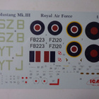 Mustang Mk III dekaaliarkit 1/48 - pikkukuva 2