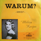 Miliza Korjus – Warum? - Miksi? - Fin Ep 1959 - pikkukuva 1