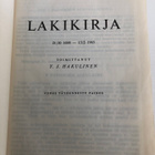 Y. J. Hakulinen: LAKIKIRJA - pikkukuva 3