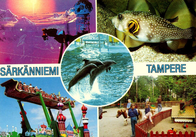 TAMPERE, SÄRKÄNNIEMI, kulkenut