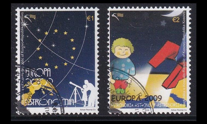Kosovo 132-3 o Europa astronomia (2009)