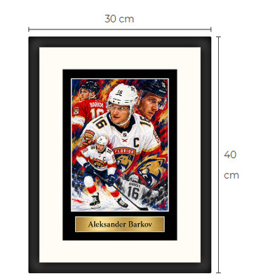 Uusi Aleksander Barkov NHl art print Limited Edition