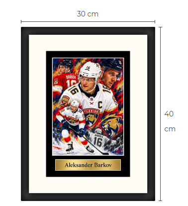 Uusi Aleksander Barkov NHl art print Limited Edition